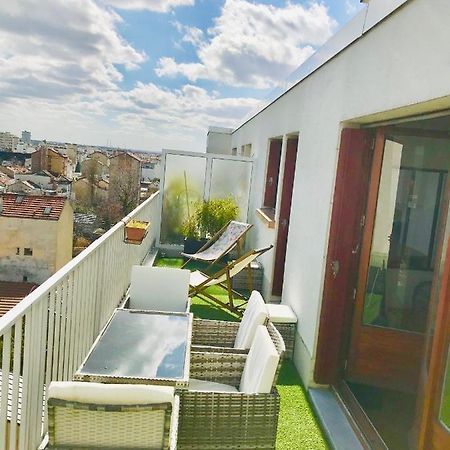 Superior Apartment - Last Floor With Nice View - Next To Metro Croix De Chavaux Line 9 Montreuil  Exterior foto